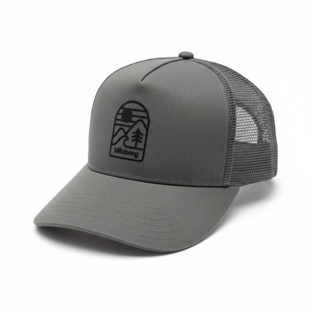 Billabong Riptide Twill Trucker Hat Rifle Green‎ Mesh Snapback BL002223M NEW